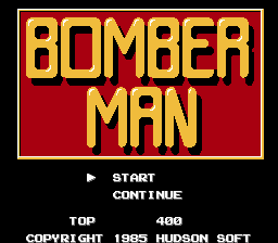 Famicom Title Screen