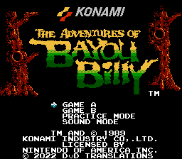 Enhanced NES Title Screen